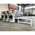 Semi-automatic carton box printing machine